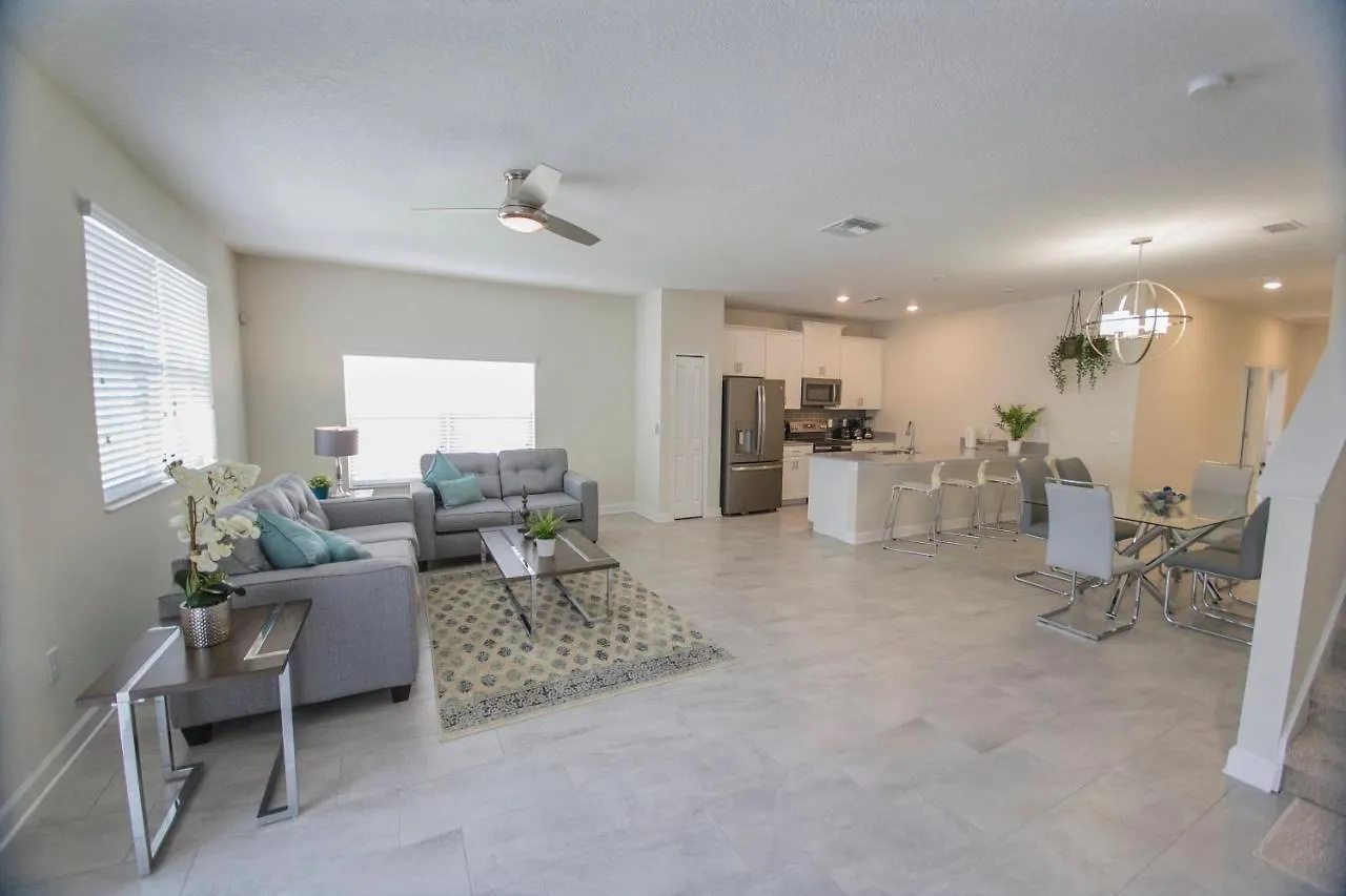 펜션 5 Bdrm4 Bath -Champions Gate Golf Resort-Sleep 12 대번포트