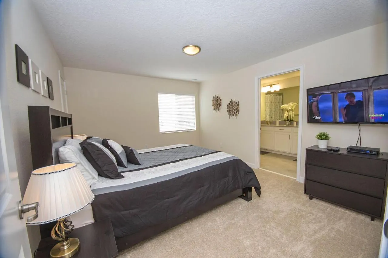 5 Bdrm4 Bath -Champions Gate Golf Resort-Sleep 12 대번포트 미국